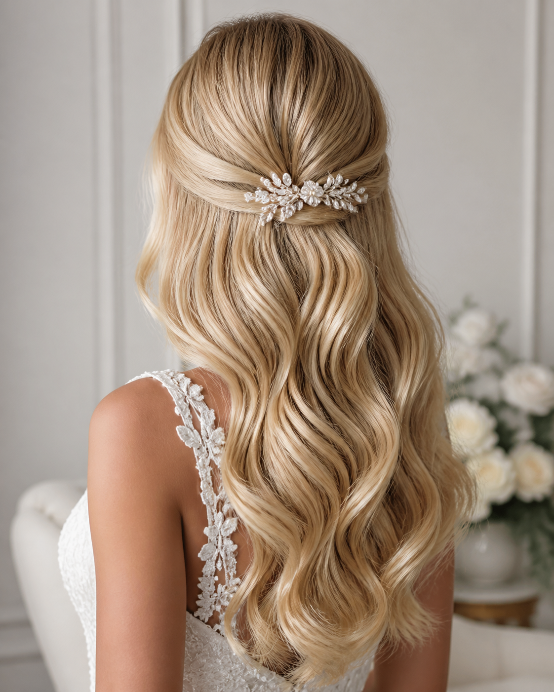 Bridal hairstyle by Stacy 3