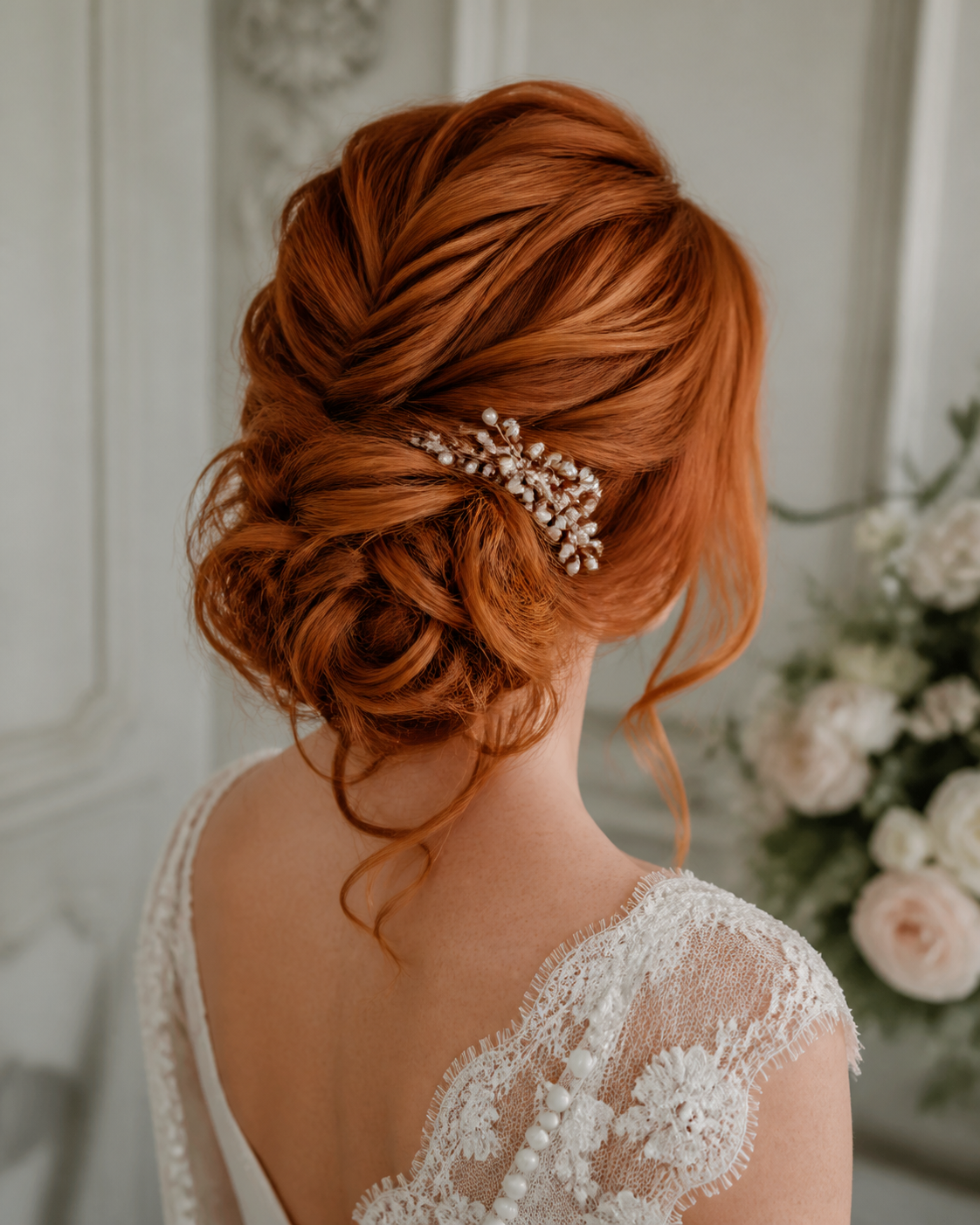 Bridal hairstyle by Stacy 4